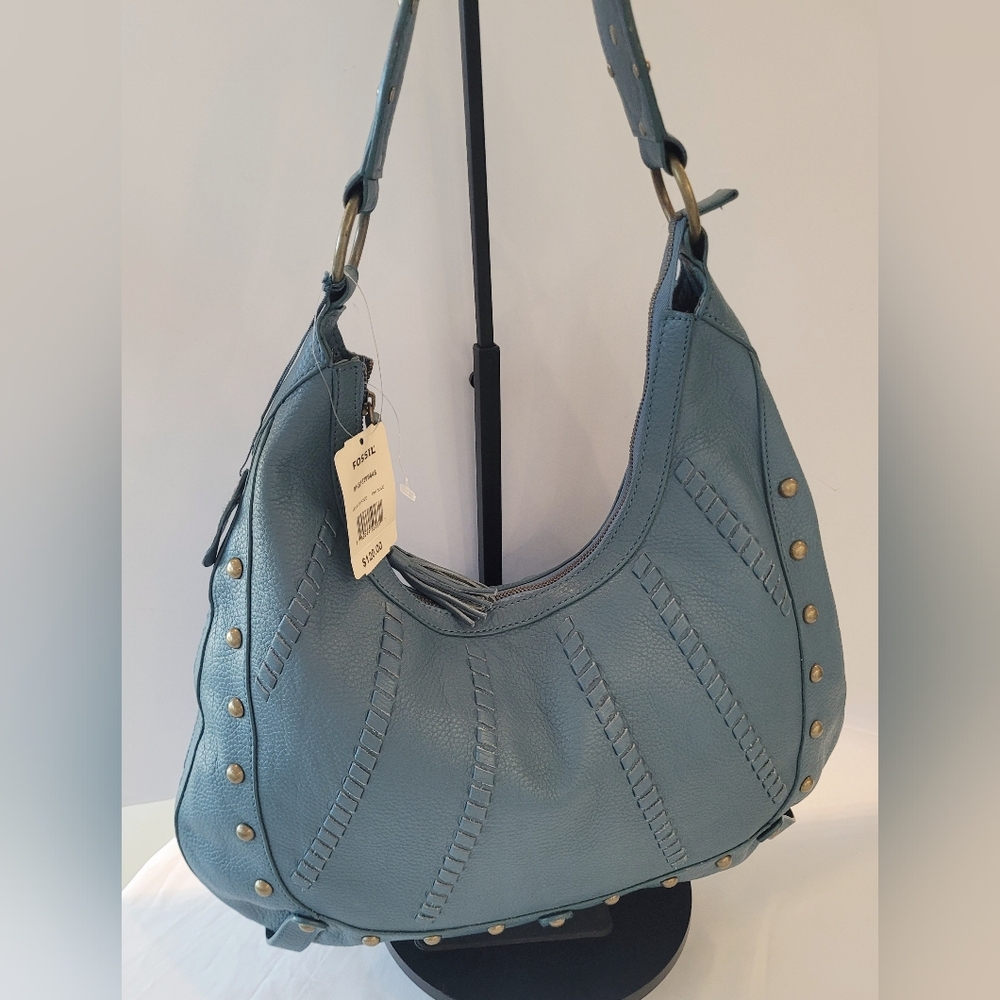 Fossil Lexa Hobo Vintage with Stud Accents - Picture 10 of 12
